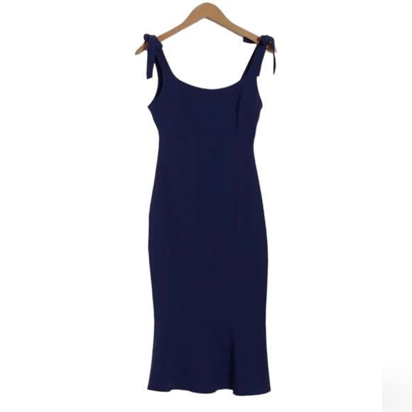 Lively Ellery Blue Tie Shoulder Dress Size 12 - Picture 1 of 8